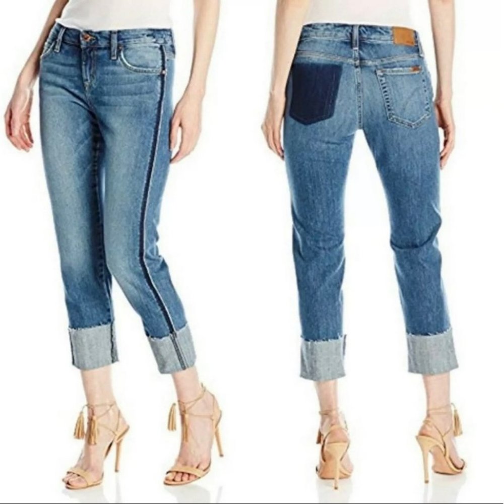 Joes Jeans Ex-lover Boyfriend Crop Collectors Edition Size 26